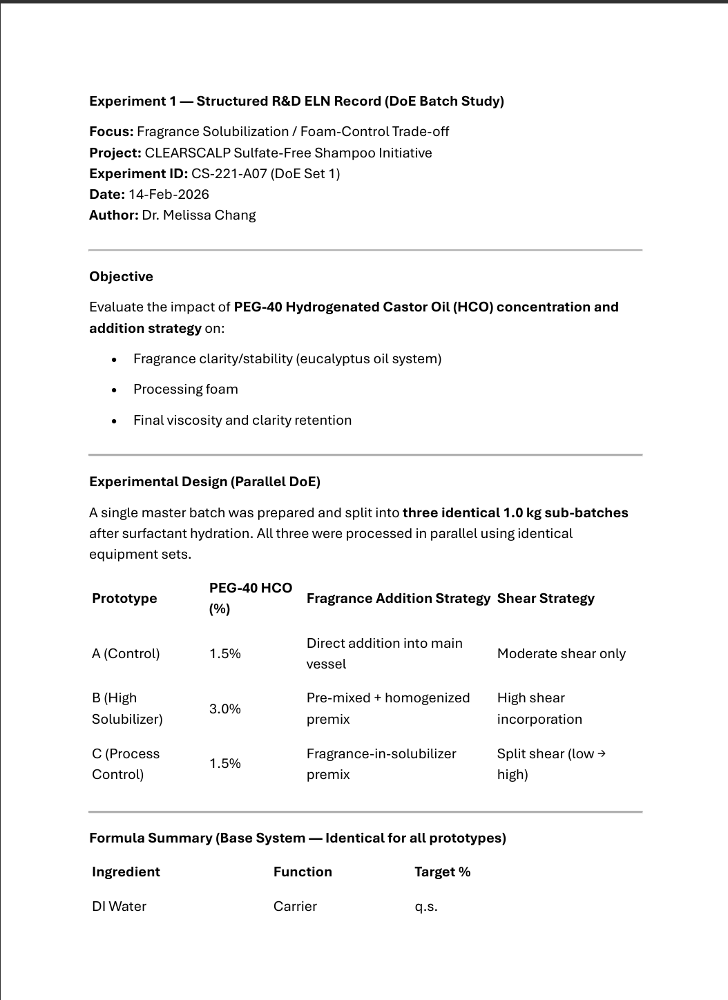 Preview of CS-221-A07 DoE